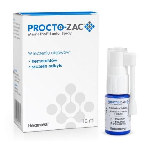 Procto-Zac Memethol Barrier Spray 10ml