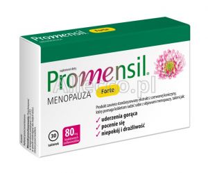 Promensil Forte 30 tabletek / Menopauza