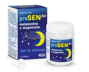 ProSen Duo metatonina z magnezem 30 tabletek / Spokojny sen