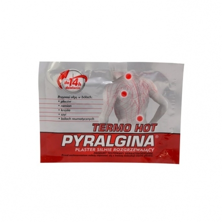 Pyralgina Termo Hot plaster silnie rozgrzewający przeciwbólowy, 1 szt.