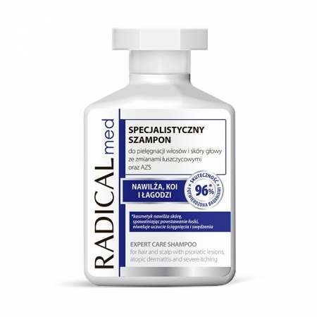 RADICAL Med Szampon specjalistyczny do pielęgnacji skóry głowy ze zmianami łuszczycowymi i AZS 300 ml