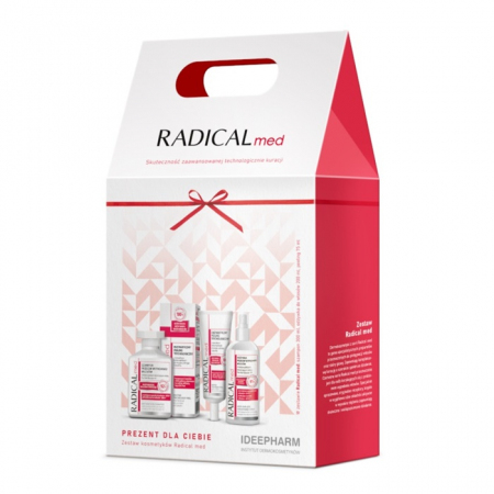 Radical Med Zestaw: szampon, 300 ml + odżywka do włosów, 200 ml + peeling trychologiczny, 75 ml