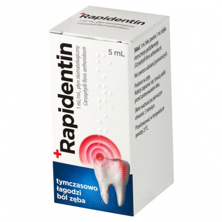 Rapidentin 1 ml/ml płyn stomatologiczny 5 ml