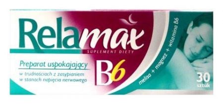 Relamax B6 30 tabletek