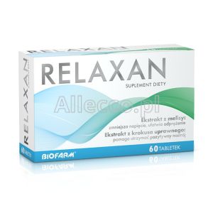 Relaxan 60 tabletek / Pozytywny nastrój