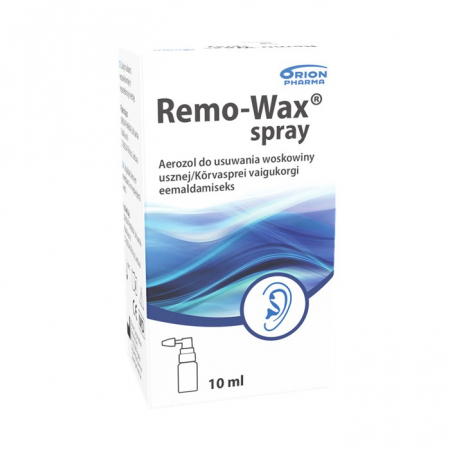Remo-Wax spray do usuwania woskowiny usznej 10 ml