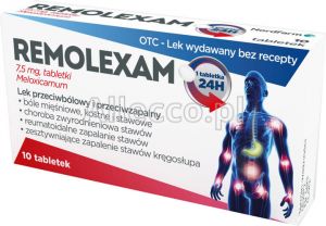Remolexam 7,5 mg 10 tabletek