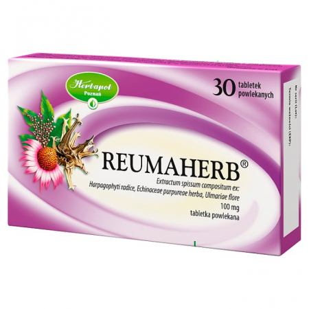 Reumaherb 100 mg 30 tabletek powlekanych