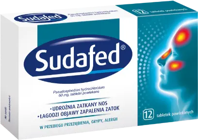 Sudafed® Tabletki - Opakowanie