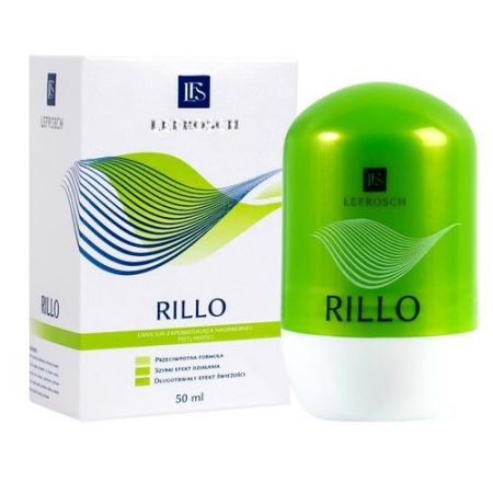 RILLO Emulsja zapobiegająca nadmiernej potliwości 50 ml