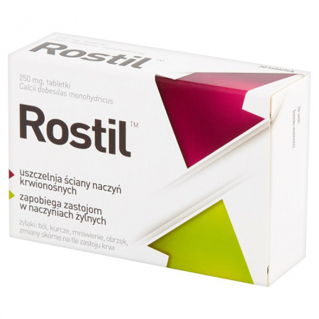 Rostil (Calcium dobesilate) 250 mg 30 tabl.