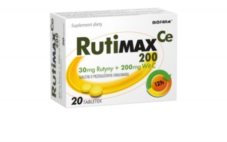 Rutimax Ce 200mg 20 tabletek