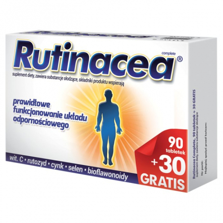 Rutinacea Complete 90 tabletek + 30 tabletek GRATIS!!!