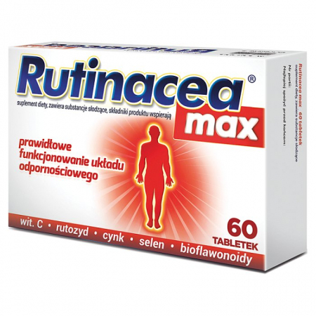 Rutinacea Max 60 tabletek / odporność