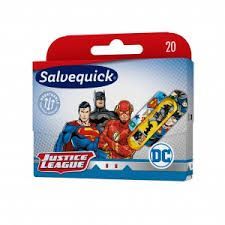 Salvequick Justice League Plastry dla dzieci 20 szt.