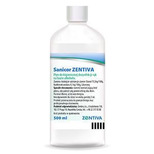 Sanicor Zentiva płyn do dezynfekcji rąk 500 ml
