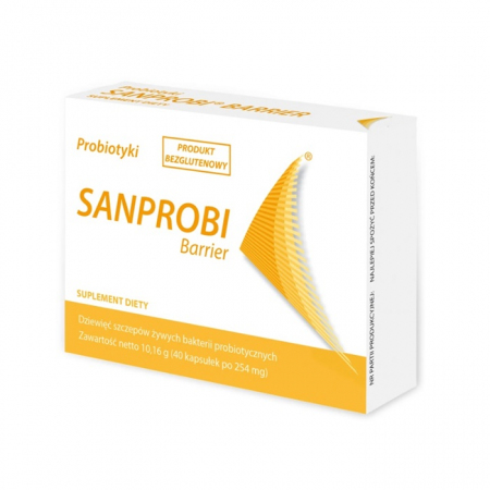 Sanprobi Barrier probiotyk kapsułki, 40 szt.