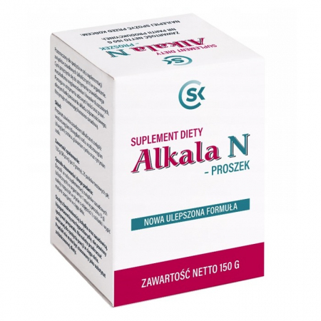 Sanum Alkala N proszek na równowagę kwasowo-zasadową, 150 g
