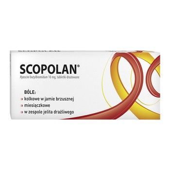 Scopolan 10 mg 10  tabletek drażowanych
