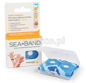 SEA-BAND Opaska akupresurowa przeciw mdłościom dla dzieci (1 para)
