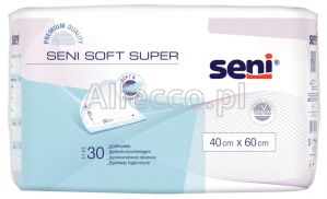 SENI SOFT SUPER 40cm x 60cm Podkłady higieniczne 30 szt.
