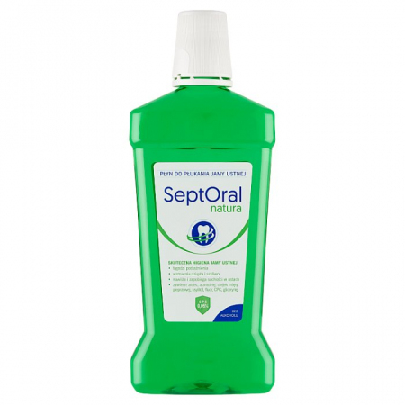 SeptOral Natura specjalistyczy płyn do płukania jamy ustnej, 500 ml