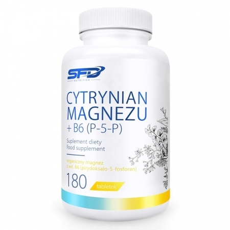 SFD Cytrynian magnezu + B6 180 tabletek