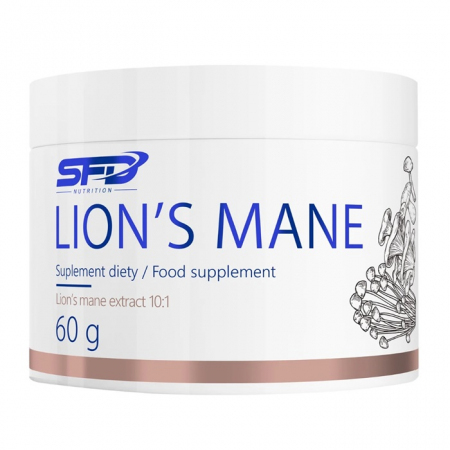 SFD Lions Mane proszek z soplówką jeżowatą, 60 g