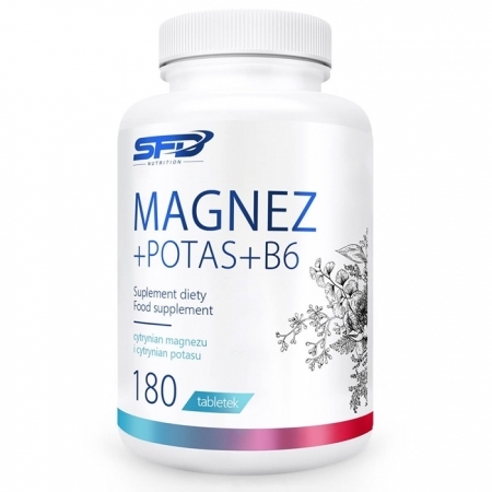SFD Magnez+Potas+B6 180 tabletek