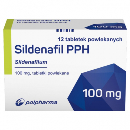Sildenafil Medana 100 mg, 12 tabletek