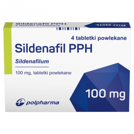 Sildenafil Medana 100 mg 4 tabletki