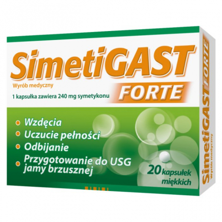 SimetiGast Forte 20 kaps.