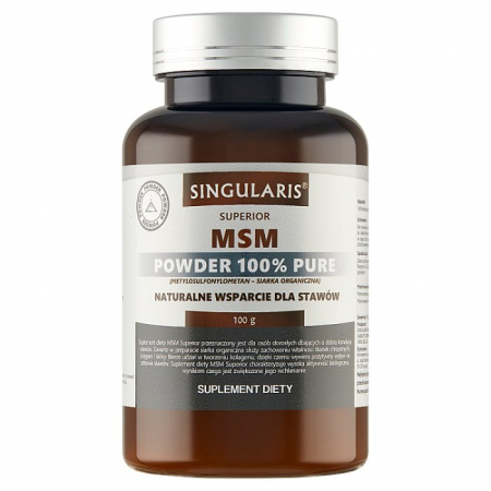 Singularis MSM Powder 100% Pure proszek 100 g