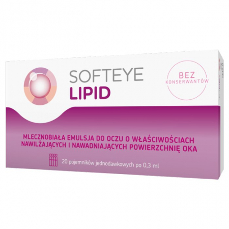 Softeye Lipid 0,3 ml 20 ampułek