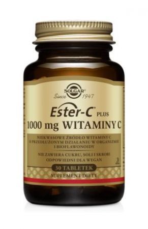SOLGAR Ester-C Plus 1000 mg 30 tabletek
