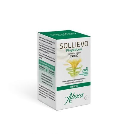 Sollievo PhysioLax tabletki na zaparcia, 27 szt.