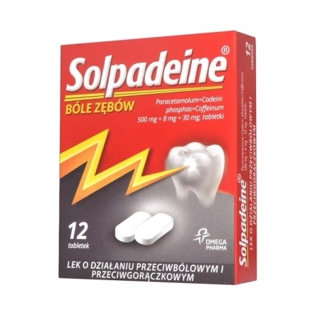 Solpadeine, 12 tabletek