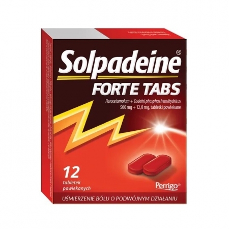Solpadeine Forte Tabs 12 tabletek powlekanych