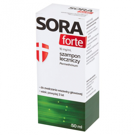 SORA Forte Szampon przeciw wszawicy 50 ml