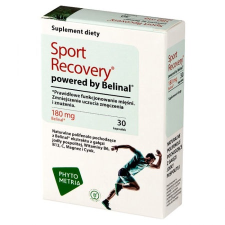Sport Recovery powered by Belinal kapsułki na redukcję zmęczenia, 30 szt.
