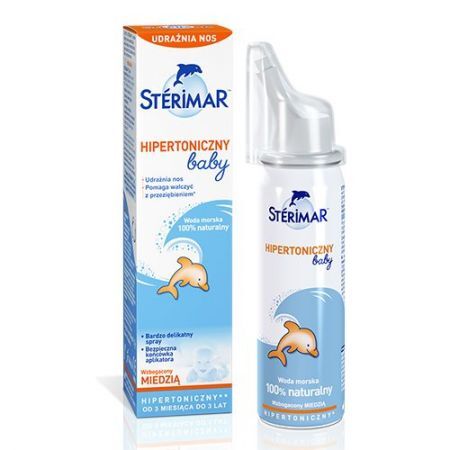 Sterimar BABY Spray Hipertoniczny 50 ml Katar , przeziębienie