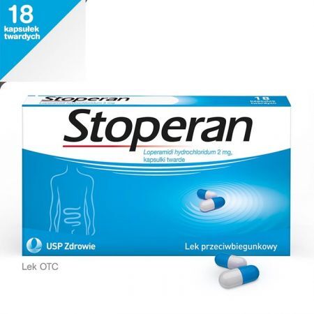 Stoperan 2 mg 18 kapsułek twardych