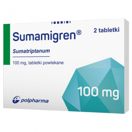 Sumamigren 100 mg 2 tabletki