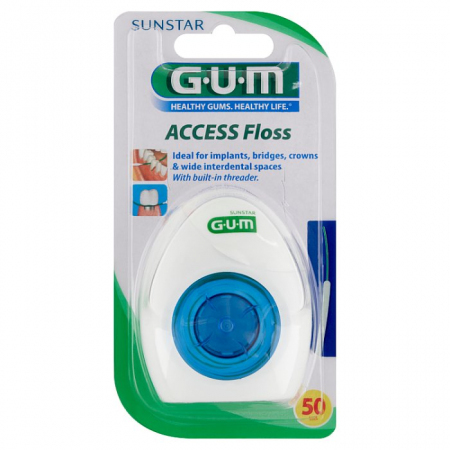 SUNSTAR GUM Access Floss nić dentystyczna 50 szt.