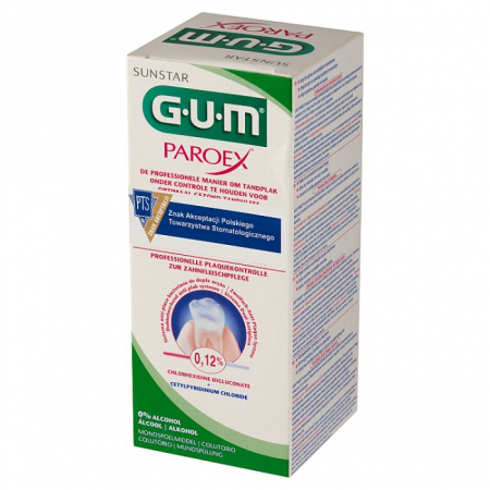 SUNSTAR GUM Paroex® 0.12% Płyn do płukania 300 ml