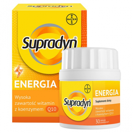 Supradyn Energia 30 tabletek powlekanych
