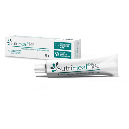 SutriHeal Forte 10% maść do miejscowego leczenia ran, 15 g