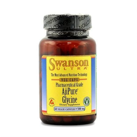 SWANSON Ajipure Glicyna  60 kapsułek