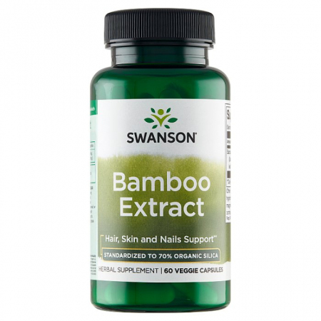 SWANSON Bamboo Extract 60 kapsułek