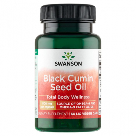 SWANSON Black Cumin Seed Oil 60 kapsułek